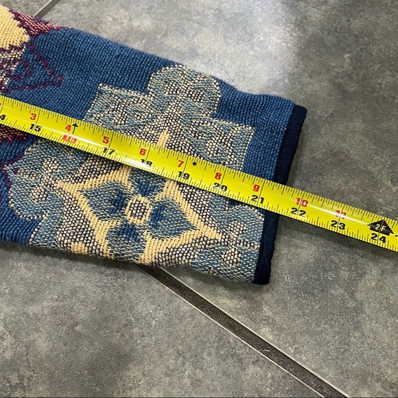 Vintage Oakridge Sz M Tapestry Coat Jacket Boho Festival Wood Button Pockets EUC - Picture 8 of 10